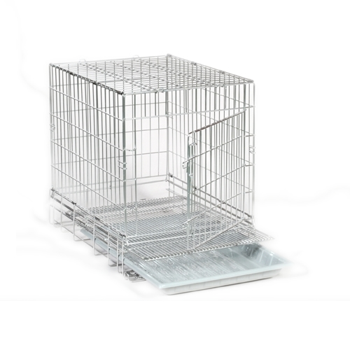 業務用ケージ PROケージ ステンレスケージSSD Mサイズ 短面側ドア 44ｘ60ｘ54 ペットサロン・ペットショップ用【送料無料】