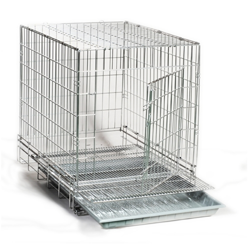 業務用ケージ PROケージ ステンレスケージSSD Lサイズ 短面側ドア 55ｘ74ｘ65 ペットサロン・ペットショップ用【送料無料】