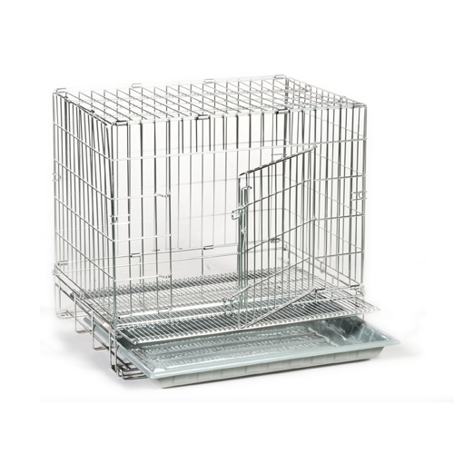 業務用ケージ PROケージ ステンレスケージLSD Mサイズ 長面側ドア 60ｘ44ｘ54 ペットサロン・ペットショップ用【送料無料】