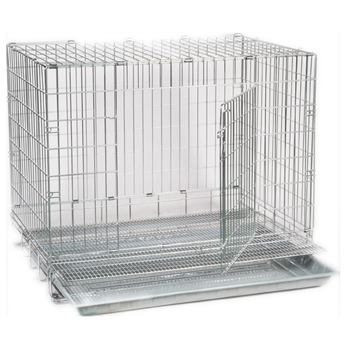 業務用ケージ PROケージ ステンレスケージLSD LLサイズ 長面側ドア 91.5ｘ63.5ｘ74 ペットサロン・ペットショップ用【送料無料】