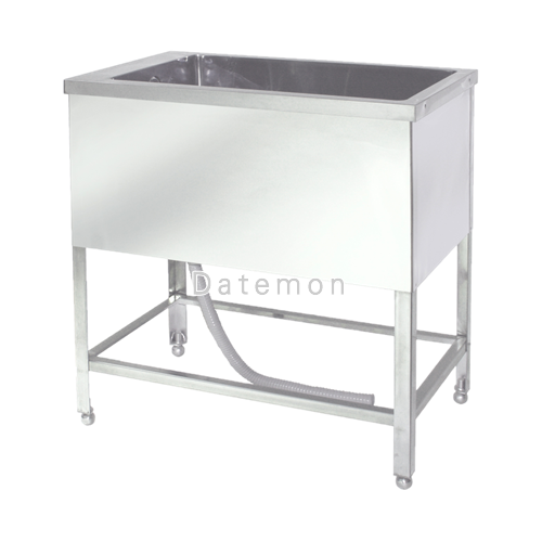 ハチコウドッグバス ST-900N トラップ・臭気止め付 W900(760)xD550(470)xH955～975mm・深さ400mm 　【送料無料】